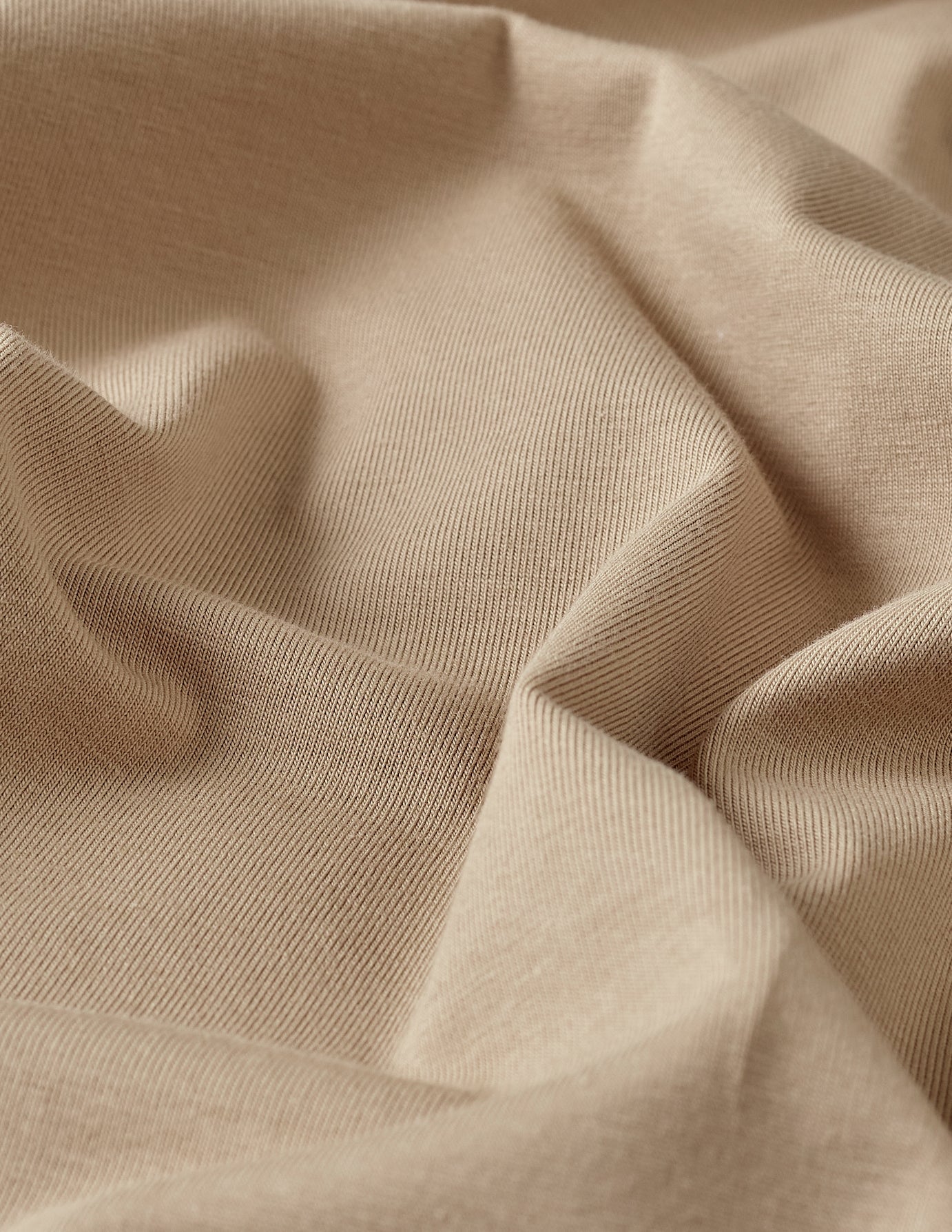 Supima Long-Sleeved T-Shirt Khaki